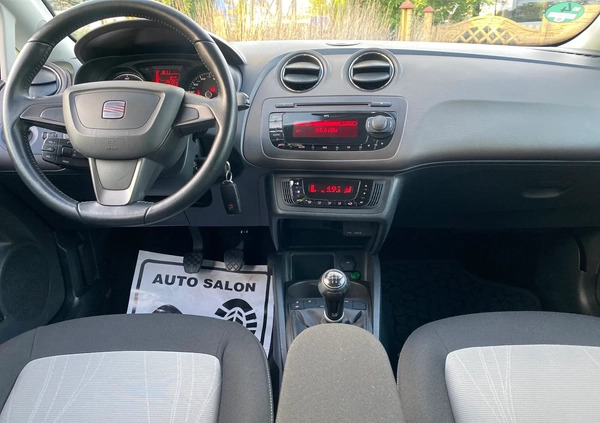 Seat Ibiza cena 21900 przebieg: 175660, rok produkcji 2012 z Gliwice małe 742